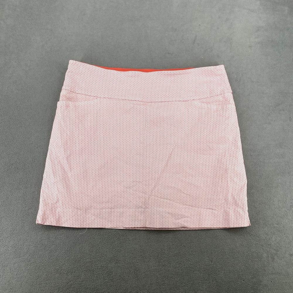 S.C.&CO. Sport Red White Geometric Print Golf Tennis Skort XXL
